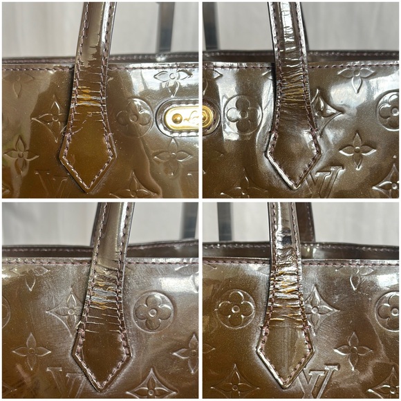 Louis Vuitton Amarante Wilshire Monogram Vernis MM Bag - Picture 9 of 16